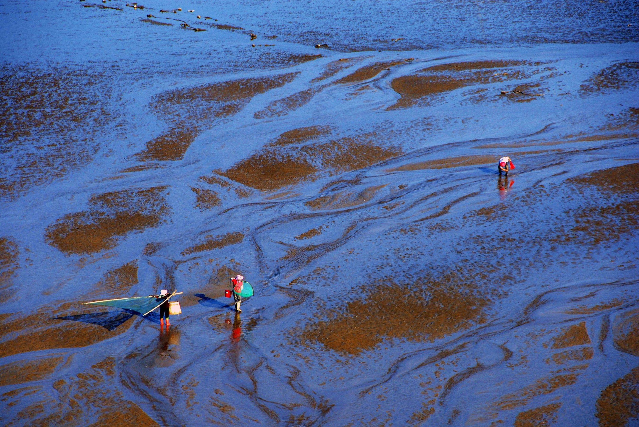 醉美霞浦滩涂日出