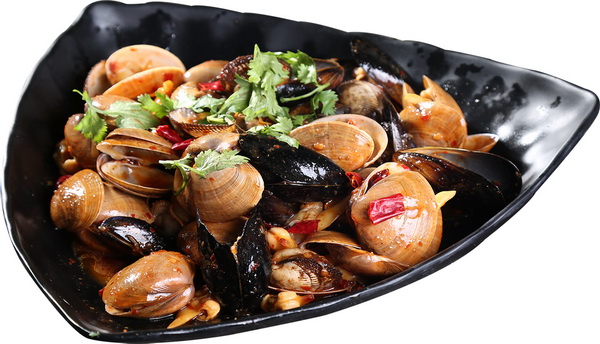 辣炒杂贝35元/份