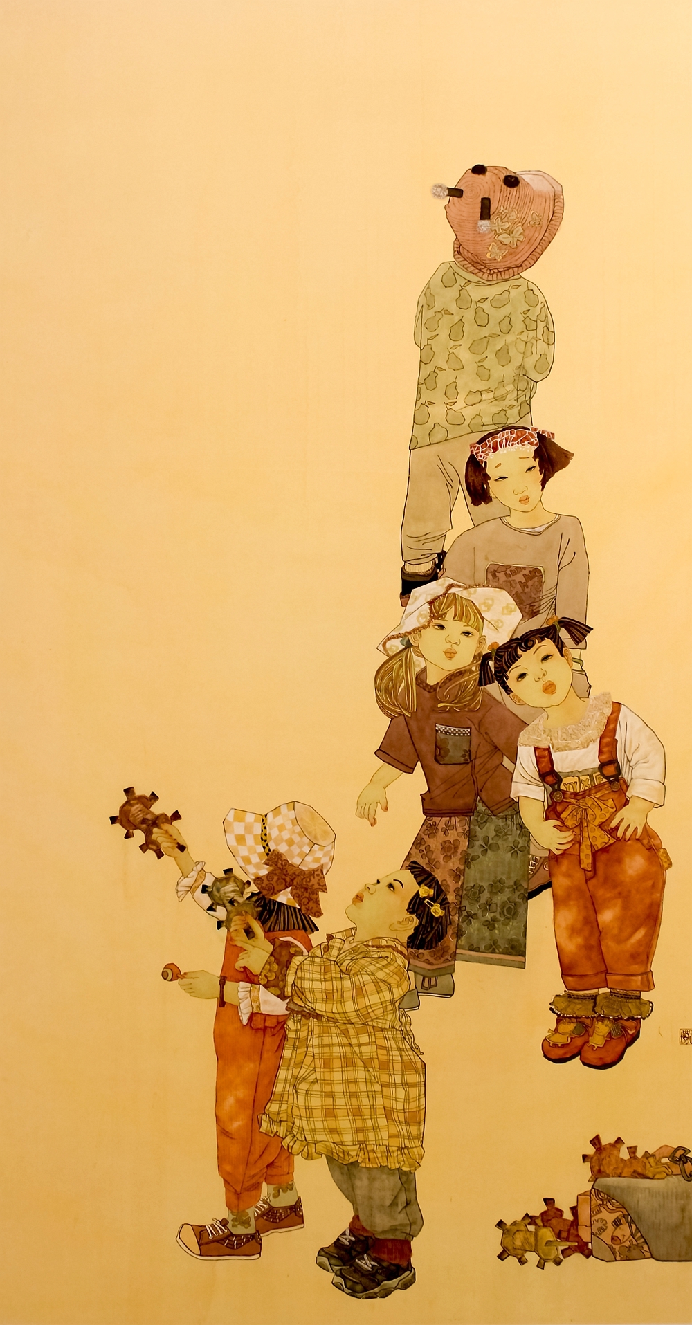 丹青山河心系人民全国中国画作品展巡回展实拍