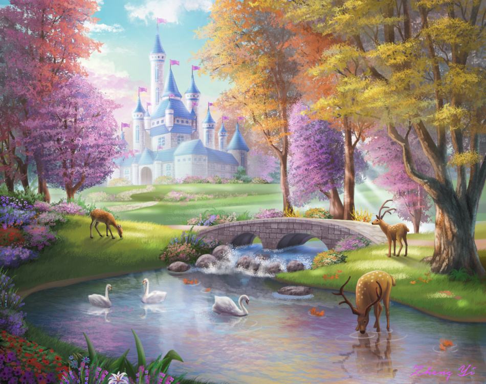 灰姑娘格林童话朗诵玉映