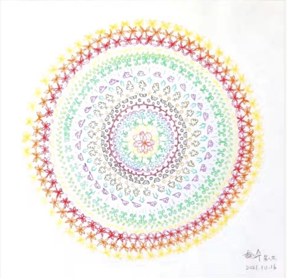 曼陀罗绘画作品赏析