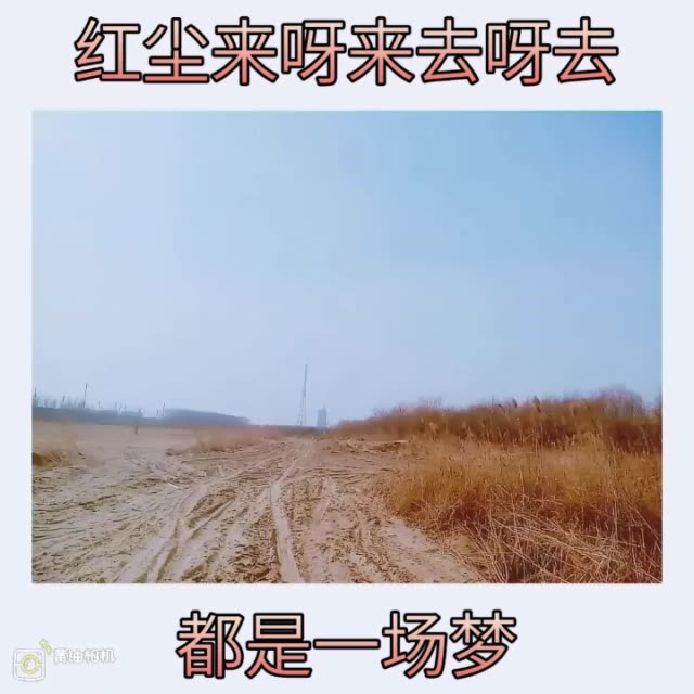 红尘来去一场梦.