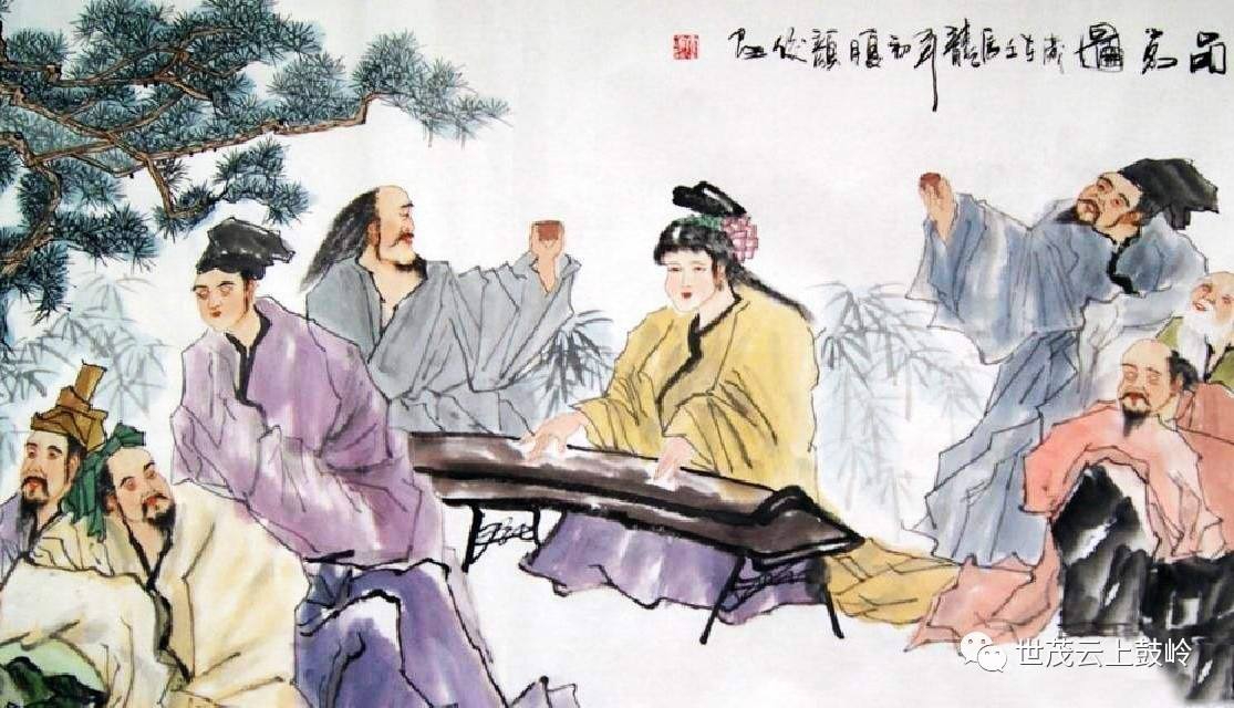 桃花源以诗会友