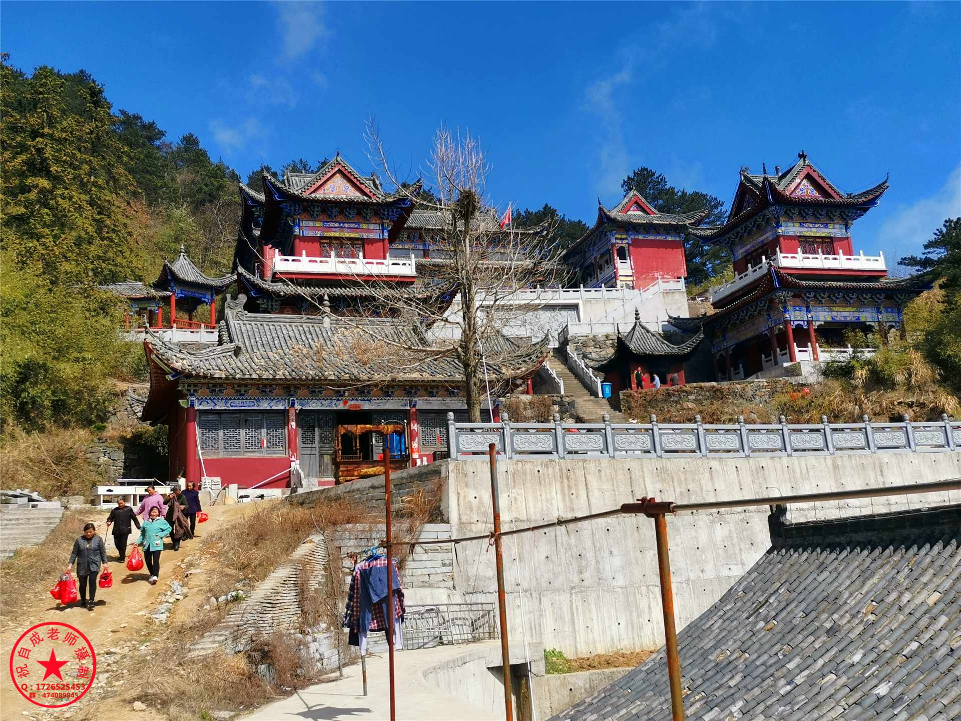 航拍蕲春仙人台