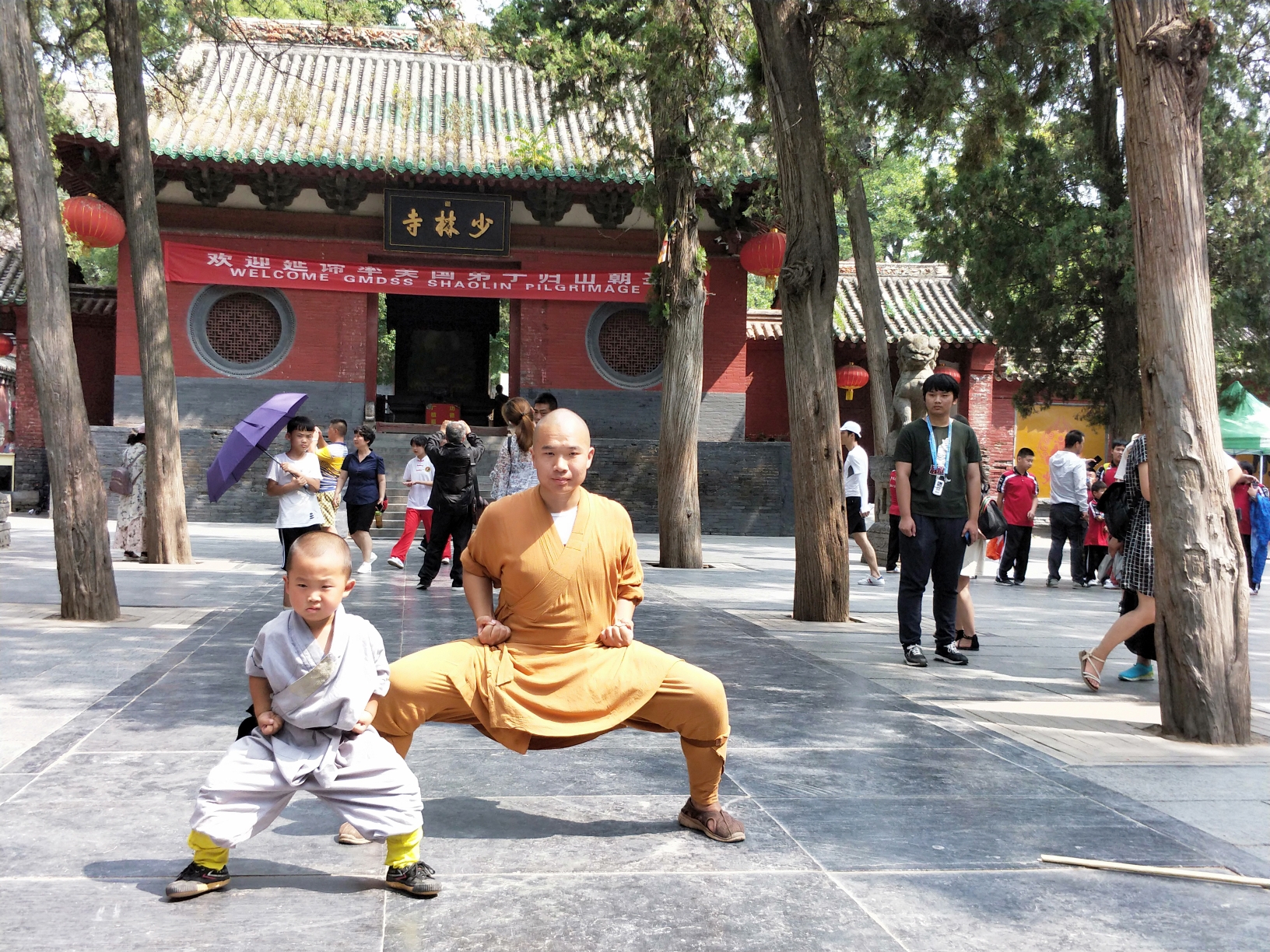 少林寺延波师傅结婚图片