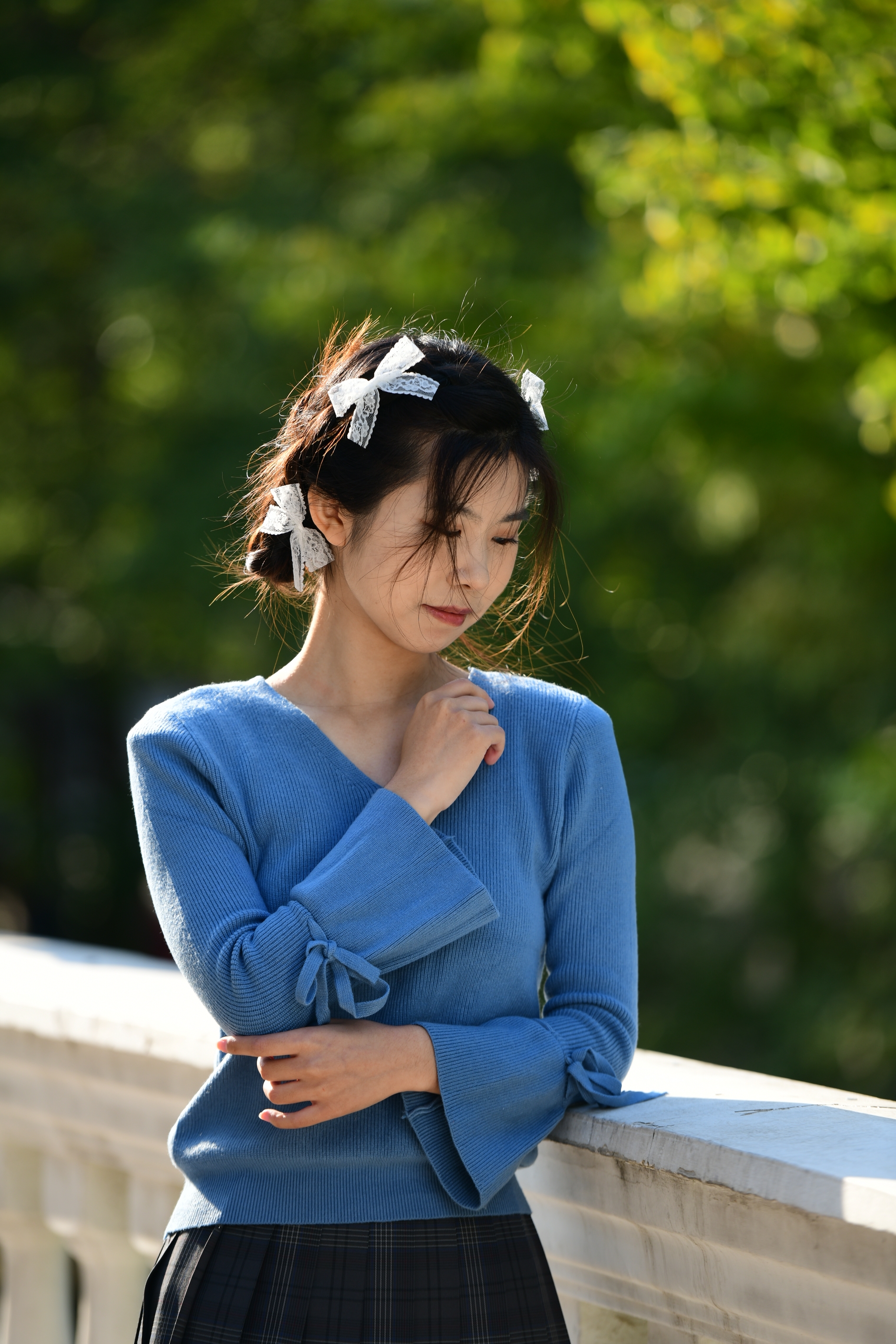 《秋之韵》朝阳公园人像摄影