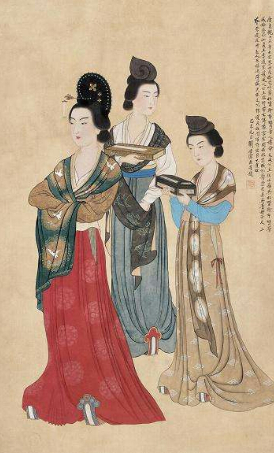 中国工笔画大师刘凌沧的精选画作欣赏b篇