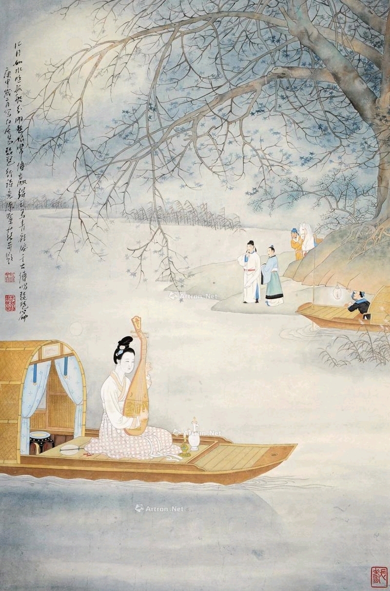 浔阳江头夜送客