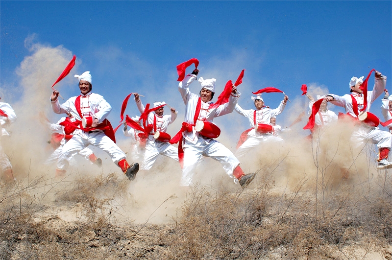 吉祥腰鼓陕北民歌