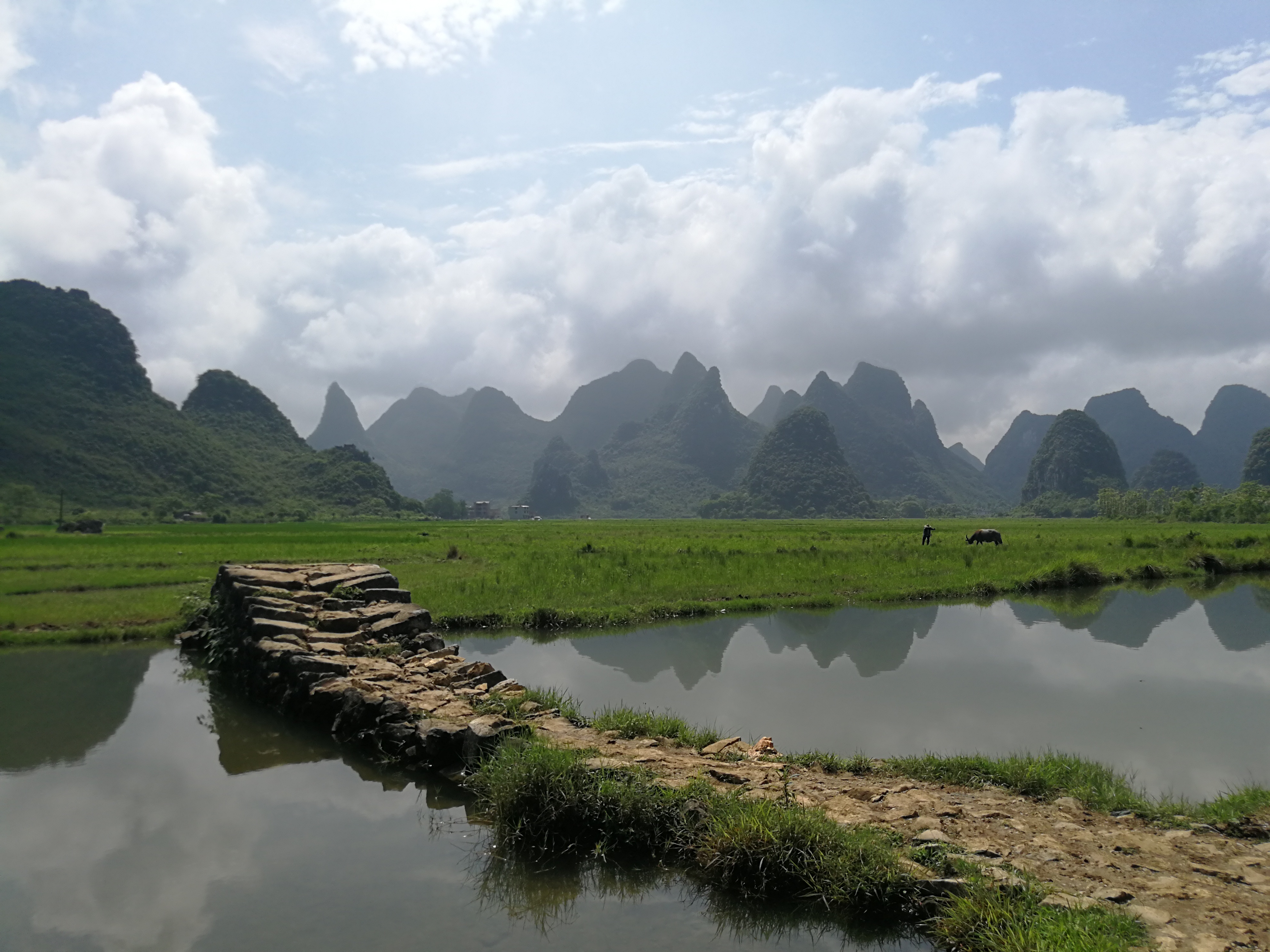 临桂田心村风光