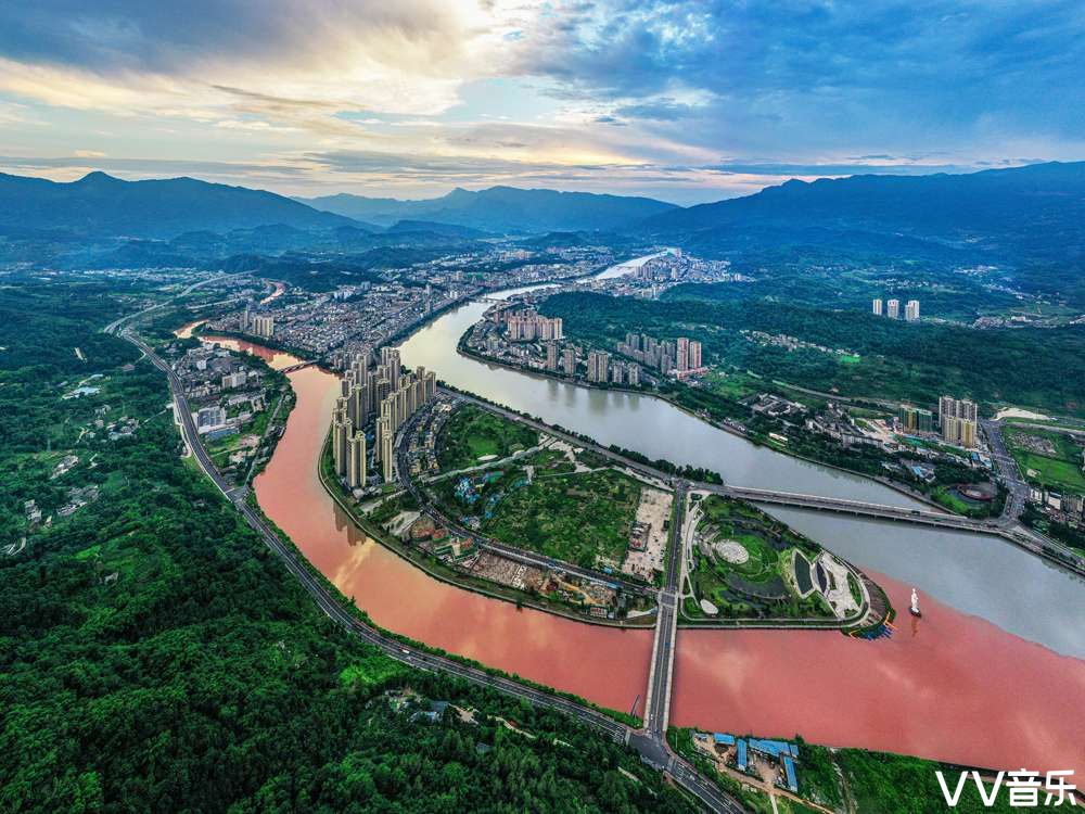 雅安城市形态,雅安市区_大山谷图库