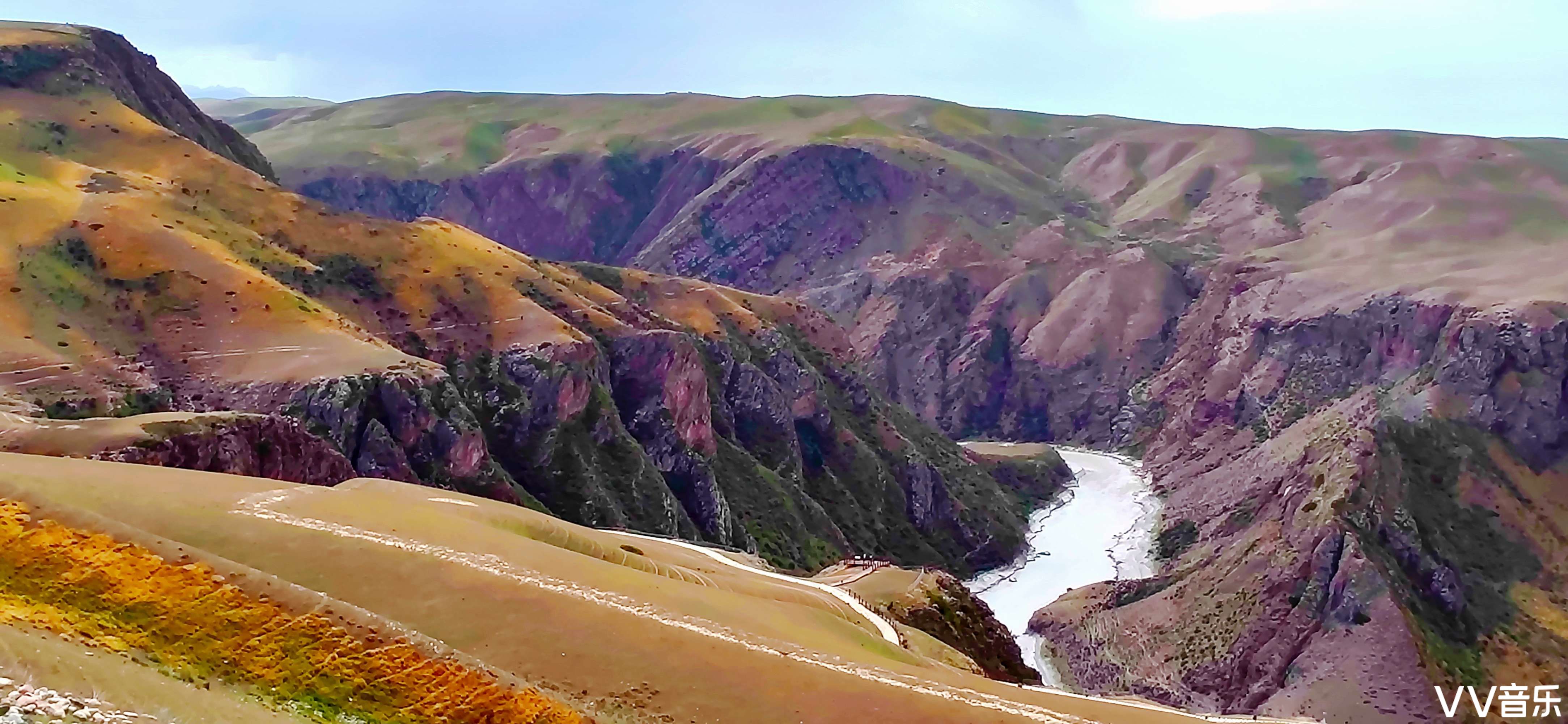 特克斯的阔克苏大峡谷