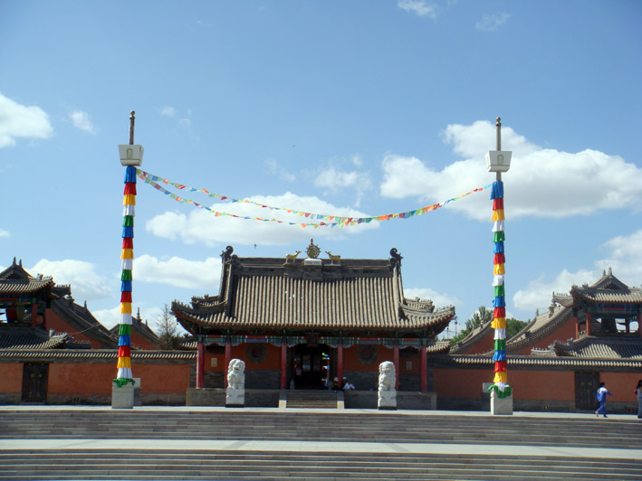 贝子庙作者碑林路人