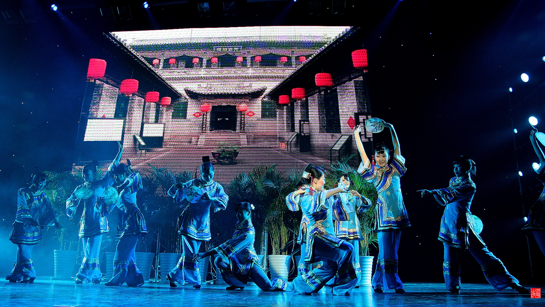 老片回顾2009年拍一把酸枣团扇舞我在现场