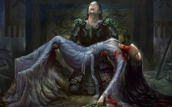 想我项羽一双铁掌力拔山兮,却杀不尽乌江畔十面埋伏.