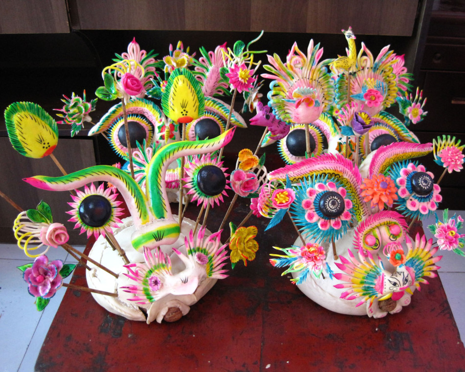 山西花饽饽 饽饽就是我们通常所说的馒头.